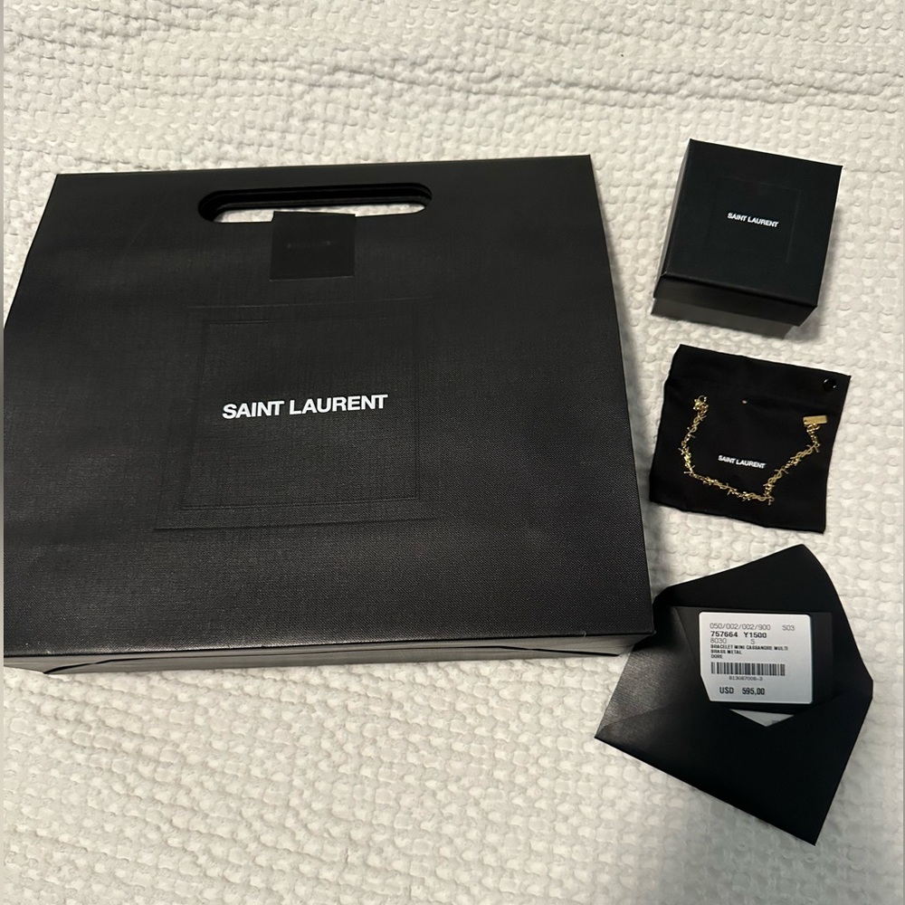 YSL MINI CASSANDRE BRACELET